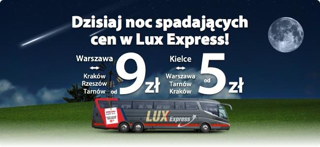 tutaj pisaliśmy Jak zakupić bilety Lux Express Zapraszamy do skorzystania z promocji i do podróży z Lux Express Jesienna Pula PolskiBus za 1 zł od Dziś została uruchomiona Jesienna pula biletów za 1