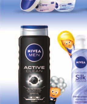 19,98/l 9 Mus do kąpieli NIVEA 200 ml