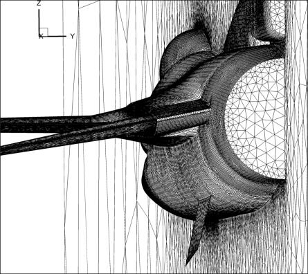 ZAKRES BADAŃ Dla każdego przypadku obliczeniowego zostały obliczone charakterystyki aerodynamiczne w przyjętym zakresie kątów