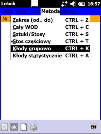 Możliwe jest grupowe usuwanie pozycji na ROD, kwitach, asygnacie oraz w słownikach (po zaznaczeniu klawiszem Spacja) większej ilości sztuk (pozycji), które zostały błędnie wprowadzone lub które