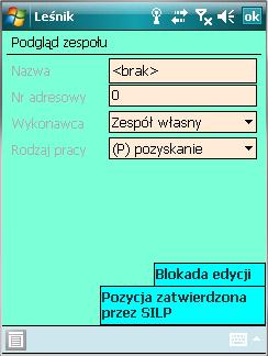 program nie pozwala na zdefiniowanie składu takiego zespołu ( Nie można dodać nowej pozycji ) tak zdefiniowany zespół nie będzie