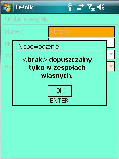 Znajdujemy się w ekranie Lista zespołów. Ekran 15.