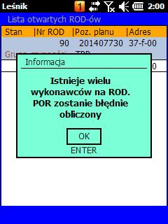 wydzielenie (brak adresu dla pozycji cięć przygodnych oraz dla drewna odbieranego wg kierunków przychodu: Skup {3}, Przychód z innych RDLP {5}, Inny przychód {8}), Gr.