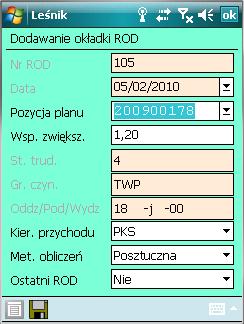 1.4.1.1.2 NAGŁÓWEK ROD W trakcie dodawania nowego nagłówka ROD wypełniane są następujące pola: Ekran 38.