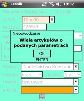 Edycja słownika Gatunek uruchamiana jest jako osobna funkcja z poziomu przeglądarki Lista sztuk/stosów (nr ROD:...).