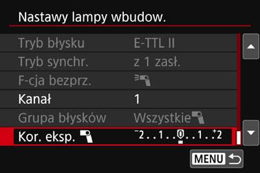 Fotografowanie z łatwą obsługą lampy bezprzewodowejk Fotografowanie z pełną automatyką przy użyciu kilku zewnętrznych lamp błyskowych Speedlite Istnieje możliwość korzystania z wielu jednostek