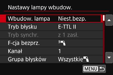 Fotografowanie z niestandardową obsługą lampy bezprzewodowejk Fotografowanie z pełną automatyką przy użyciu kilku zewnętrznych lamp błyskowych Speedlite Kilka jednostek podporządkowanych Speedlite