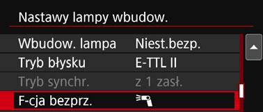 Fotografowanie z niestandardową obsługą lampy bezprzewodowejk [1(A:B)] Wyzwalanie wielu jednostek podporządkowanych w wielu grupach A B Można podzielić jednostki podporządkowane na grupy A i B, a