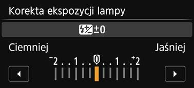 115) Korekcja balansu bieli (str. 144) Tryb pomiaru (str. 167) Czułość ISO (str. 132) Korekta ekspozycji lampy (str. 178) Nastawy lampy wbudowanej (str. 186) Jakość rejestracji obrazów (str.