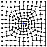 Dostosowanie siatki Po utworzeniu siatki globalnej istnieje możliwość lokalnego dostosowania siatki za pomocą elementów geometrycznych (punktów oraz linii).