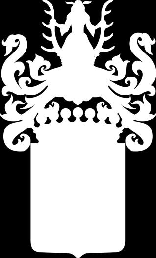 Ostrogski. Das Wappen Leliwa (Leliwczyk, Leliwita) (Leliwczyk, Leliwita) überhöht von dem Wappen Ogończyk (Cauda, Hogon, Ogon, Ogoniec, Powała, Pogończyk).