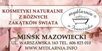 info wszystkie produkty występujące w ofercie Mydlarni u Franciszka w Mińsku Mazowieckim Akcja nie łączy się z innymi promocjami 48 TOY PLANET GALERIA AMINIS ul.