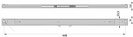 Zawartość zestawu adaptera (A-MSOFT-ADAPT) Nazwa Ilość Adapter 1 szt. Wkręt -M4 x 5 2 szt.