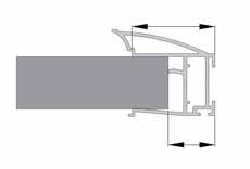 1 mm Przyłożyć wózki kółkami w kierunku wypełnienia, dosunąć aż do oparcia się ograniczników o krawędź płyty, następnie przykręcić wózek dołączonymi do zestawu wkrętami.