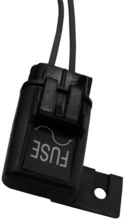 c - Bezpiecznik 15 A - Dodtni iegun kumultor (doprowdzenie wiązki z ezpiecznikiem) c - Ujemn końcówk kumultor Audio-wizulny system ostrzegwczy 43608 Kontrolk serwisow silnik orz zestw OBD-M MIL