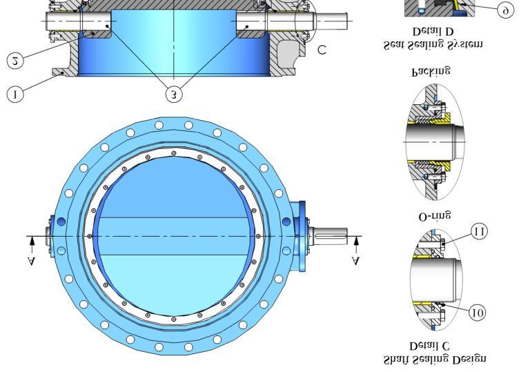 DN100-DN2000 PN10/16 DN100-DN2000 PN10/16 WYKONANIE WG. NROMY DESIGN STANDARD EN 593 DŁUGOŚĆ ZABUDOWY FACE TO FACE EN 558-1 Seria 14 KOŁNIERZE FLANGES EN 1092-2 TESTOWANIE WG.