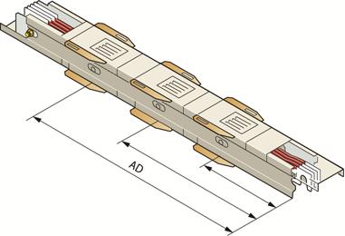 6 Długości wymiarowe Moduły szynowe proste do kompensacji wydłużenia Długość standardowa 2.4 m LD...-2.4 3.2 m LD...-3.2 0.50...0.89 m LD...-1W* 0.90...1.59 m LD...-2W* 1.61...2.39 m LD...-3W* 2.41...3.19 m LD.