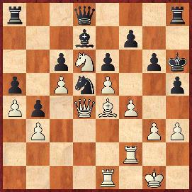 11.Partia hiszpańska [C68] Tabbane (Tunezja) 2200 GM Matanović (Jugosławia) 2505 1.e4 e5 2.Sf3 Sc6 3.Gb5 a6 4.Gc6 dc6 5.0 0 Hd6 6.d4 ed4 7.Hd4 Hd4 8.Sd4 Gd7 9.Sc3 0 0 0 10.Ge3 Gb4 11.Wad1 Gc3 12.