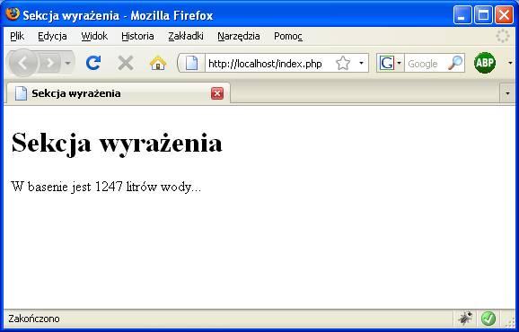 plików nie zawierających kodu PHP, ponieważ może to spowodować spowolnienie w serwowaniu strony interpreter będzie niepotrzebnie angażowany.