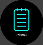 5. Przewiń w górę do pozycji Wstecz i potwierdź za pomocą środkowego przycisku. 6. Naciskaj prawy górny przycisk, aż powrócisz do widoku początkowego i rozpocznij ćwiczenie, tak jak zwykle. 7.