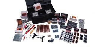 Akcesoria wulkanizacyjne / Tyre repair tools Wulkanizacyjne zestawy naprawcze Tyre shop start kits Zestaw