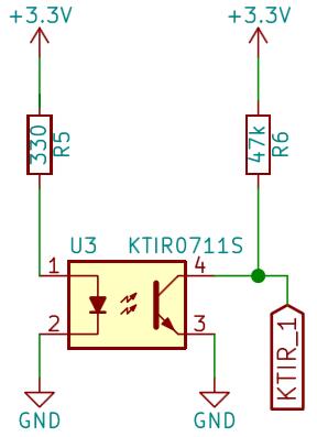 2.2 Elektronika 2 MAVERICK Rysunek 5: Czujnik optyczny 2.2.4 Sterowanie silnikami Do sterowania silnikami użyto podwójnego mostka H TB6612.