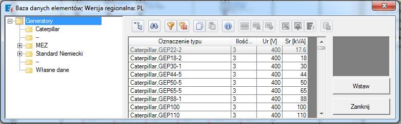 Uwagi: Wskazane jest podłączanie generatora za pośrednictwem linii z wyłącznikiem.