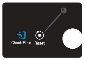 4. Wymiana filtrów 1. Najpierw włóż filtr True HEPA, następnie filtr węglowy AOC (AOC Carbon Filter). 2. Teraz włóż filtr wstępny (Pre-filter).