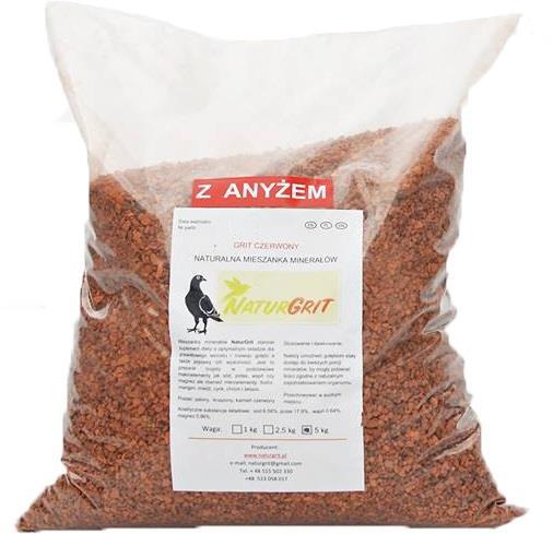 4-8mm Grit NATURGRIT uzupełnia zapotrzebowanie gołębi na minerały odżywcze, wzmacnia Idealna ziarnistość zapewnia optymalne trawienie i oczyszczenie jelit z produktów przemiany materii.