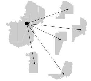 4. HIERARCHICZNA STRUKTURA SIECI ELEKTROENERGETYCZNEJ OPIS BADANEGO MODELU Do celów weryfikacji przydatności wiedzy o zachowaniu się węzłów podległych, na komunikat sterujący wysłany drogą