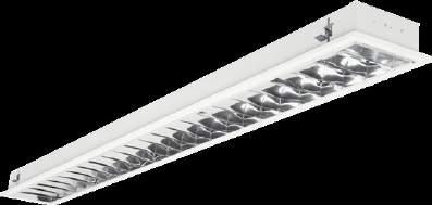 LUGCLASSIC 2 T5 g/k PAR LUGCLASSIC T5 g/k PAR oprawa rastrowa przeznaczona do świetlówek liniowych T5 do sufitów gipsowo-kartonowych recessed louver luminaire for linear fluorescent lamps T5, for