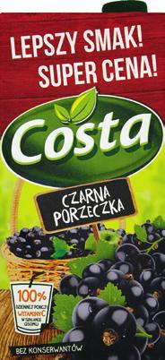 Costa 2l,  1,49 /l SPRZEDAŻ