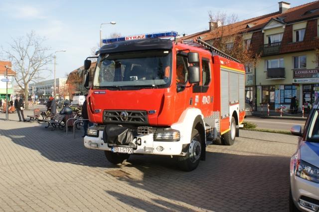 Zakup średniego samochodu ratowniczo-gaśniczego dla Komendy Powiatowej Państwowej Straży Pożarnej w Bielsku Podlaskim Zgodnie z zawartym porozumieniem pomiędzy Gminą Brańsk, a Komendą Powiatową