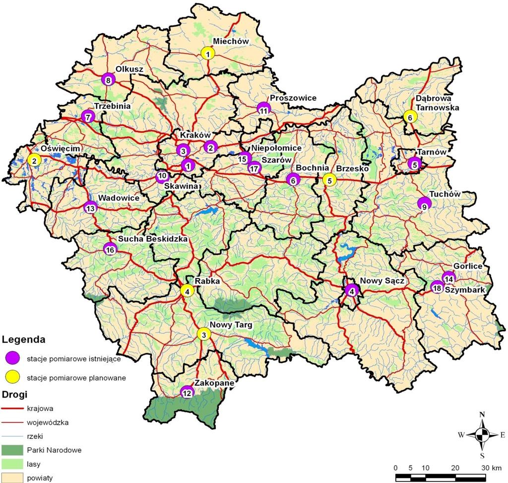 Realizowany plan pomiarów jakości