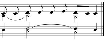 Akord końcowy stawiamy na sylabie akcentowanej (2 lub 3 od końca). 2. Nigdy nie jest to akord w postaci czystej.