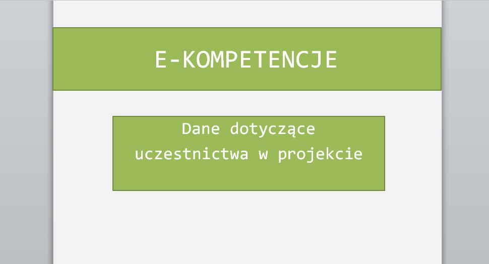 [8/23] PowerPoint Ćwiczenie Wstaw kolejne dwa slajdy: 3-ci o układzie Slajd tytułowy,