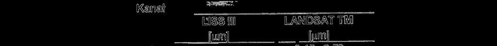 Materiały W prezentowanej pracy wykorzystane zostało multispektralne zdjęcie satelitarne LISS III zarejestrowane w dniu 17 września 1997 oraz dodatkowo zdjęcie panchromatyczne z dnia 24 sierpnia 1997.