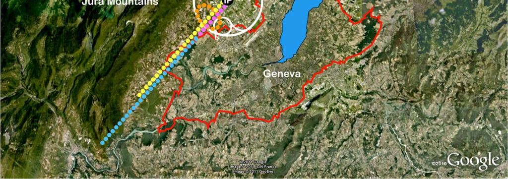 Collider CERN; Data początku