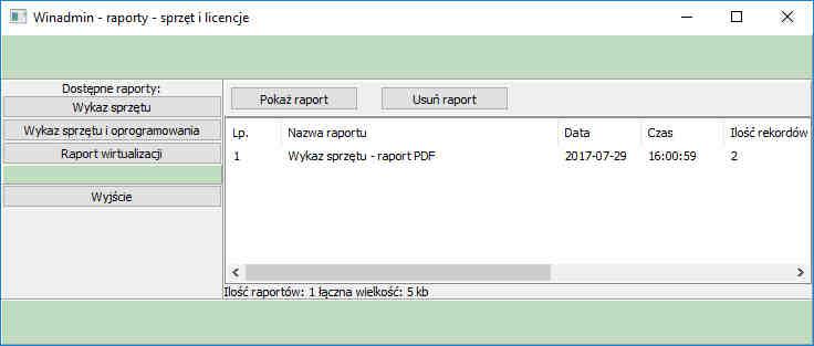 wersja, ilość licencji, klucz, certyfikat, w tym skan certyfikatu, producenta, ilości licencji CAL terminal, informacji o zakupie (data, kwota, dane firmy, faktura, skan faktury), dodatkowego opisu.