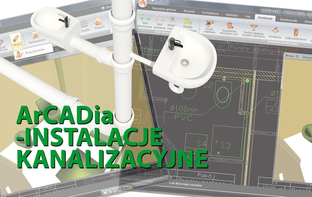 ArCADia-INSTALACJE KANALIZACYJNE Podręcznik użytkownika