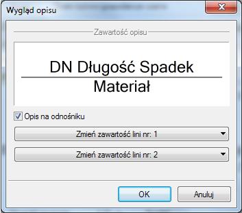 Opis i edycja obiektów Zestaw kontrolek indywidualny dla każdego z obiektów. Umożliwia ustawienie parametrów montażowych definiujących np.