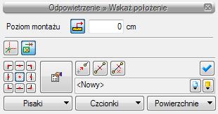 są na model po wybraniu ikony: Program ArCADia: Wstążka KanalizacjaGrupa logiczna Instalacje Kanalizacyjne Program AutoCAD