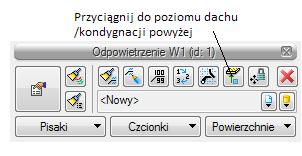 Opis i edycja obiektów Wybranie funkcji wstawienia względem elementów już narysowanych tj.: ustawienie wykrywania elementów i odcinków, śledzenia elementów i końców odcinków.