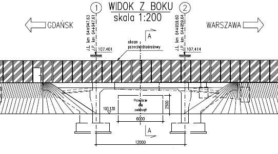 2. Opis obiektów inżynierskich z nawierzchnią z betonu