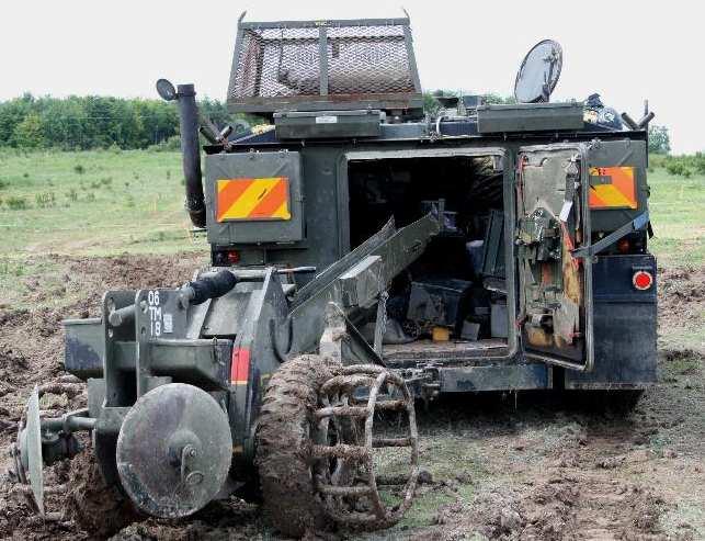 Ocena potencjału użytkowego mechanicznych ustawiaczy min Tabela 1.