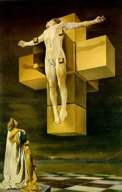 Rysunek 9: Salvador Dali: Corpus hypercubus