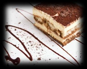 Desery Dolci 1. Tiramisu fatta in casa 16zł Domowe Tiramisu 2.