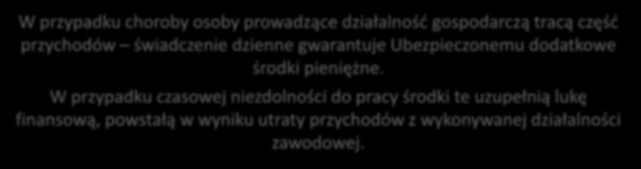 Dlaczego ubezpieczenie świadczenia dziennego?