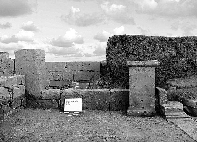 room r 81 to the north of the courtyard (r 46) (Photo Polish Archaeological