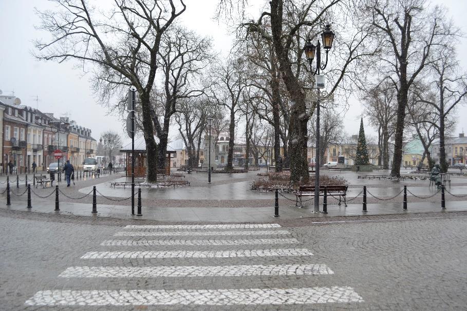 historii miasta oraz opisujący jego najcenniejsze zabytki. Nowe wnętrze urbanistyczne placu mogłoby stać się elementem krystalizującym układ miasta, wpływając na dalszy jego rozwój.